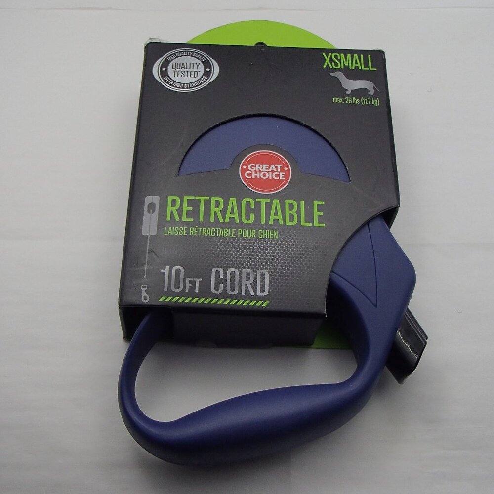 Great Choice Retractable Tape Dog Leash, Black, 1 Piece